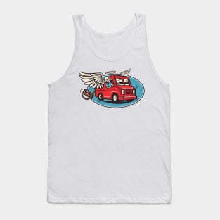 Skull Express Delivery Death Funny Tank Top